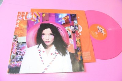 BJORK LP POST ORIG UK 1995 EX PINK VINYL !!!!!!!!!!!!!!