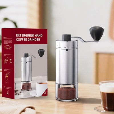 Manuelle Kaffeebohnenmühle Mahlwerk 40 außen verstellbar Handkurbel Kaffeemühle