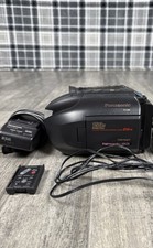Panasonic PV-L559D Palmcorder VHSC Palmsight Camcorder Tested Working W Extras