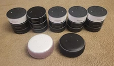 Lot Of 17 Echo Dot 2nd & 3rd Gen Smart Speakers - No Power Adapters