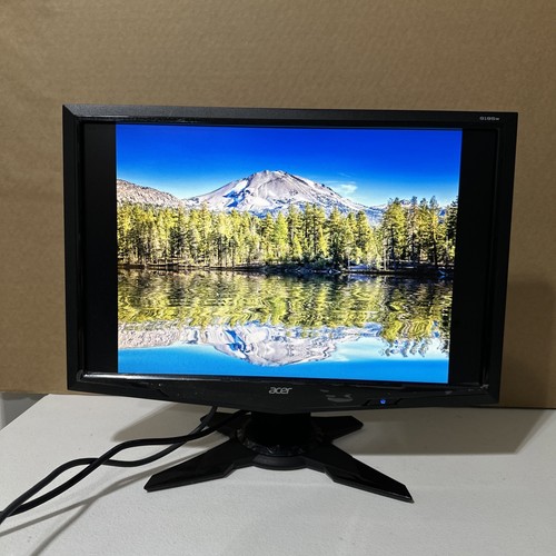 Acer G195W 19" LCD Computer Monitor Display w/ Stand - Picture 3 of 17