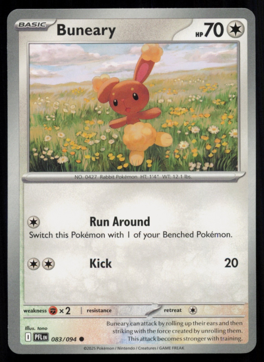 Buneary Common ME02: Phantasmal Flames 083/094 NM