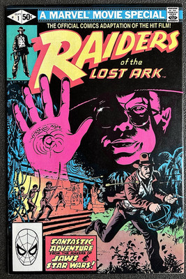 Raiders of The Lost Ark #1 1981 Marvel Direct Edition Variant Bronze Age Classic