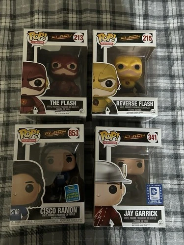 Funko Pop! The Flash CW Television Funko Lot Of 4
