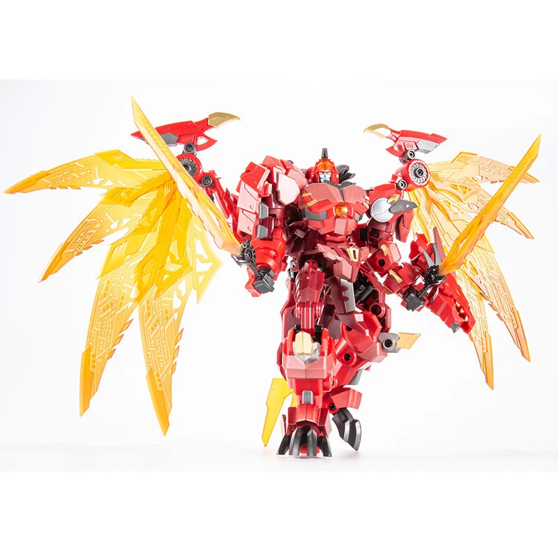 Jinbao 8871 6inch DF-07 Flame Red Dragon Action Figure Collect Toy in Box - Image 4 of 4