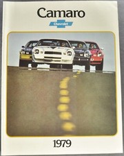 1979 Chevrolet Camaro Brochure Z28 Berlinetta Rs Sport Coupe Nice Original 79