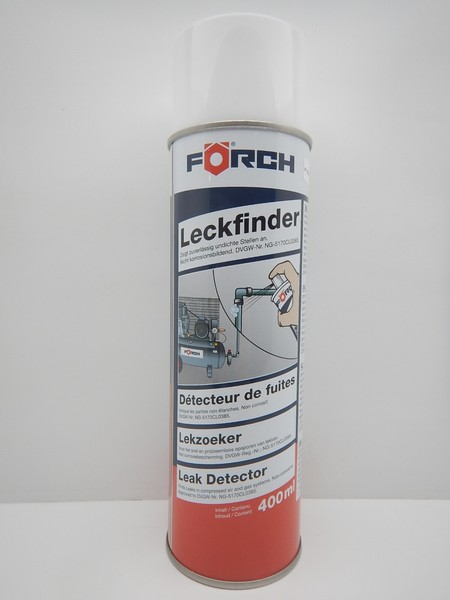 Förch Leckfinder Lecksucher Lecksuchspray Gas Luft Bau Kfz PrüFspray 400Ml-image