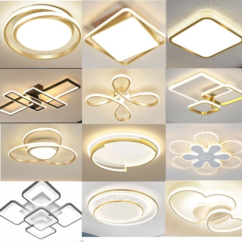 LED Moderne Deckenleuchte Deckenlampe Kronleuchter Lampe Dimmbar Fernbedienung