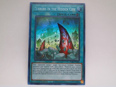 Terrors in the Hidden City DABL-EN069 1st Edition Super Rare NM