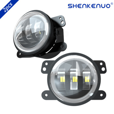 Pair Bumper LED Fog Lights Fit For Ford 2009 2010 2011 2012 2013 2014 F150 - Foto 6