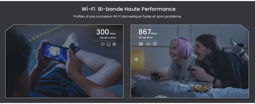 Routeur Wifi sans fil à double Bande avec 4 antennes 6dBi - TENDA AC6 - Afbeelding 9 van 16