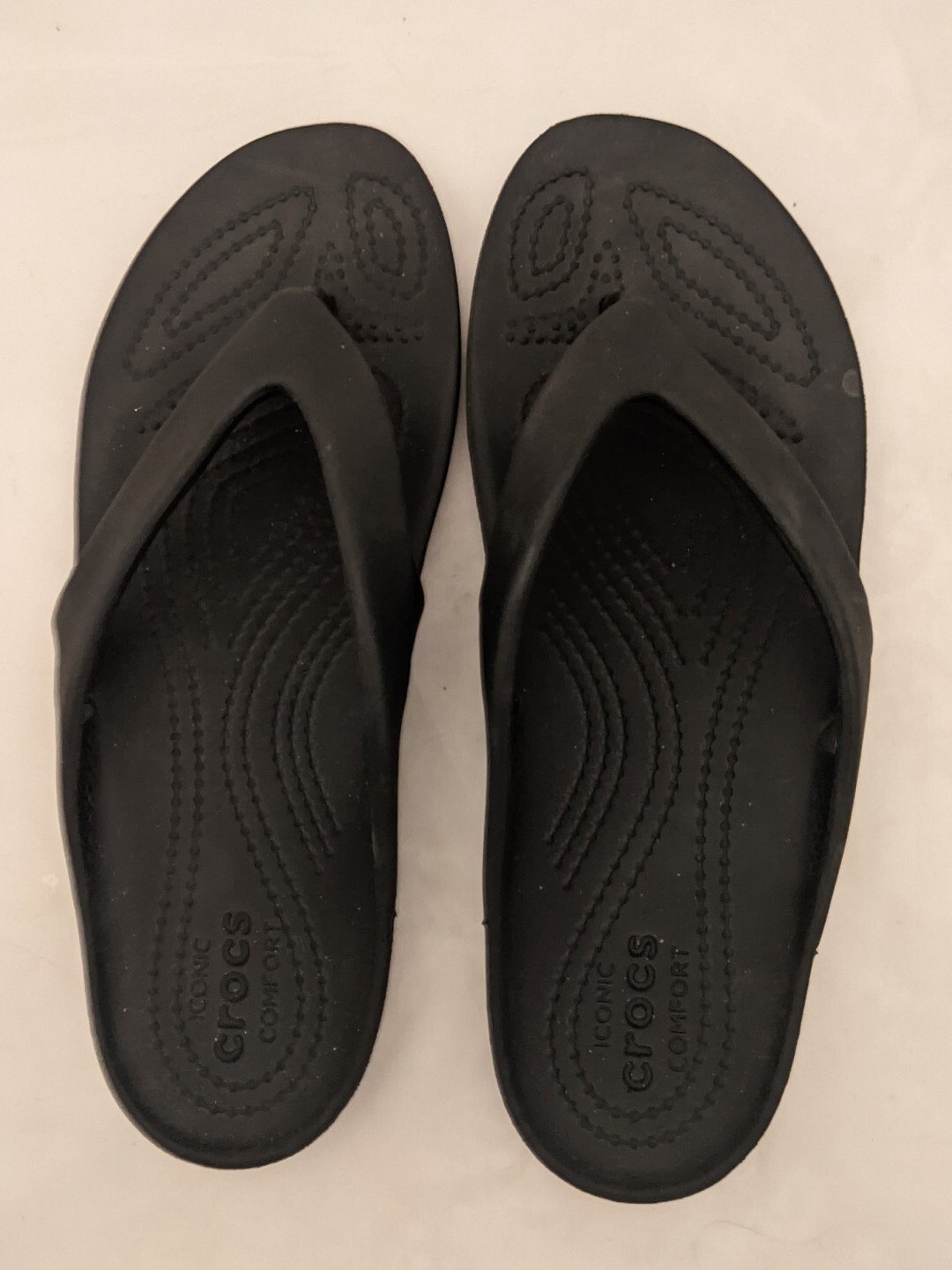 Crocs Women's Size 8 Black Kadie II Iconic Comfort Sl… Gem