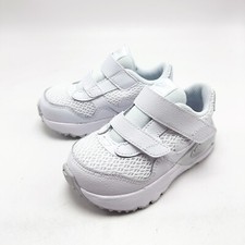 NEW Toddler BABY NIKE AIR MAX SYSTM TD SHOES White / White DQ0286 102