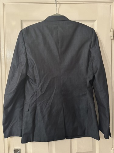 VERSACE CLASSIC MEN'S 2 PIECE NAVY SUIT - Picture 8 of 17