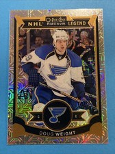 2015-16 O-Pee-Chee Platinum Legends Traxx Doug Weight #152