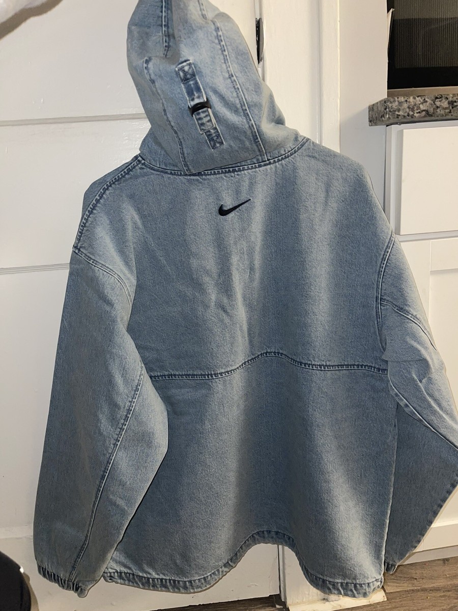 Supreme/Nike ACG Denim Pullover Washed Blue Size Medium | eBay