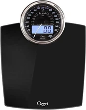 Ozeri Rev 400 lbs Bathroom Scale [Colors] with Electro-Mechanical Weight Dial
