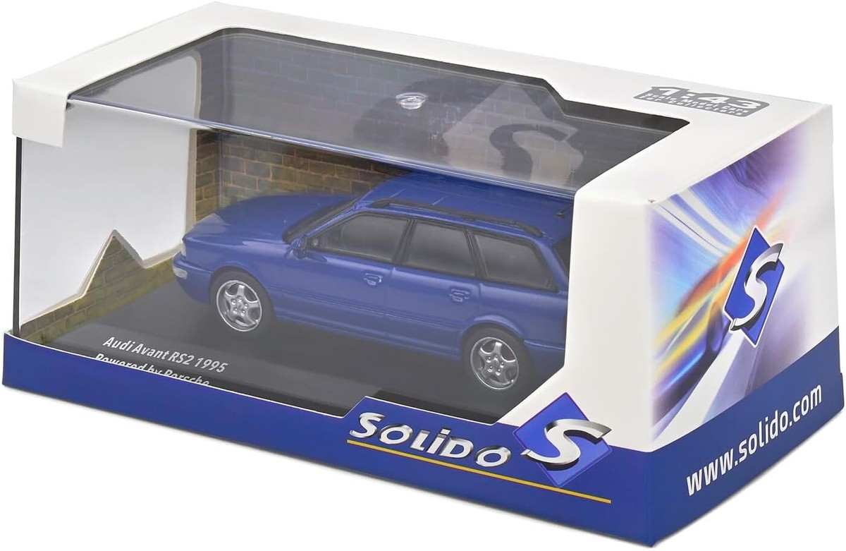 Audi Avant RS2 1995 Nogaro Blue Solido S4310101 1:43 RS 2 80