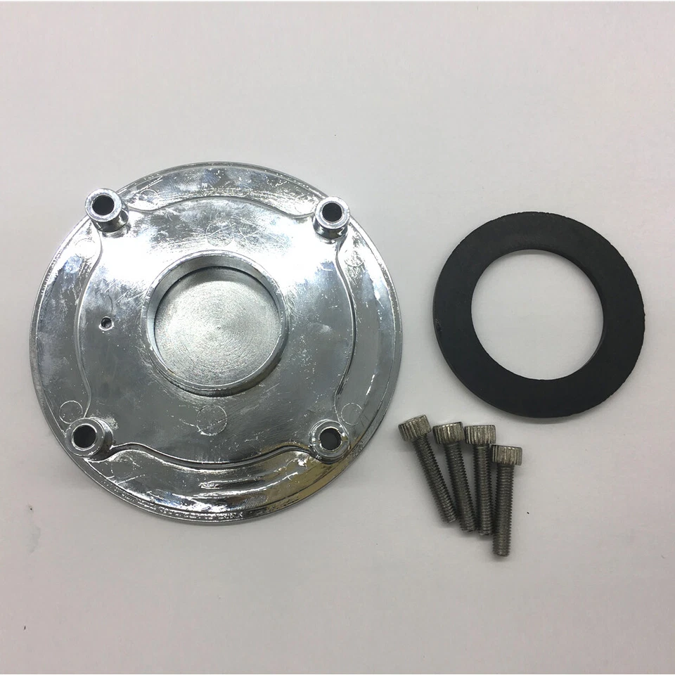 Chrom Fuel Tank Gas Cap For Suzuki GSXR600 GSXR750 1997-2003 GSXR1000 2001-2002 - Image 4 of 4