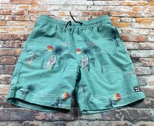 Billabong Swim Trunks Youth M Swimming Bathing Suit Beach Casual Outdoor Boys