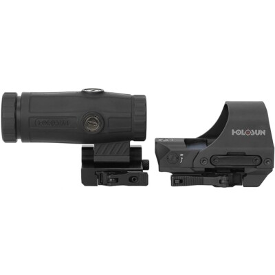 Holosun HS510c Reflex Red Dot Sight + HM3X 3X Magnifier Combo Set