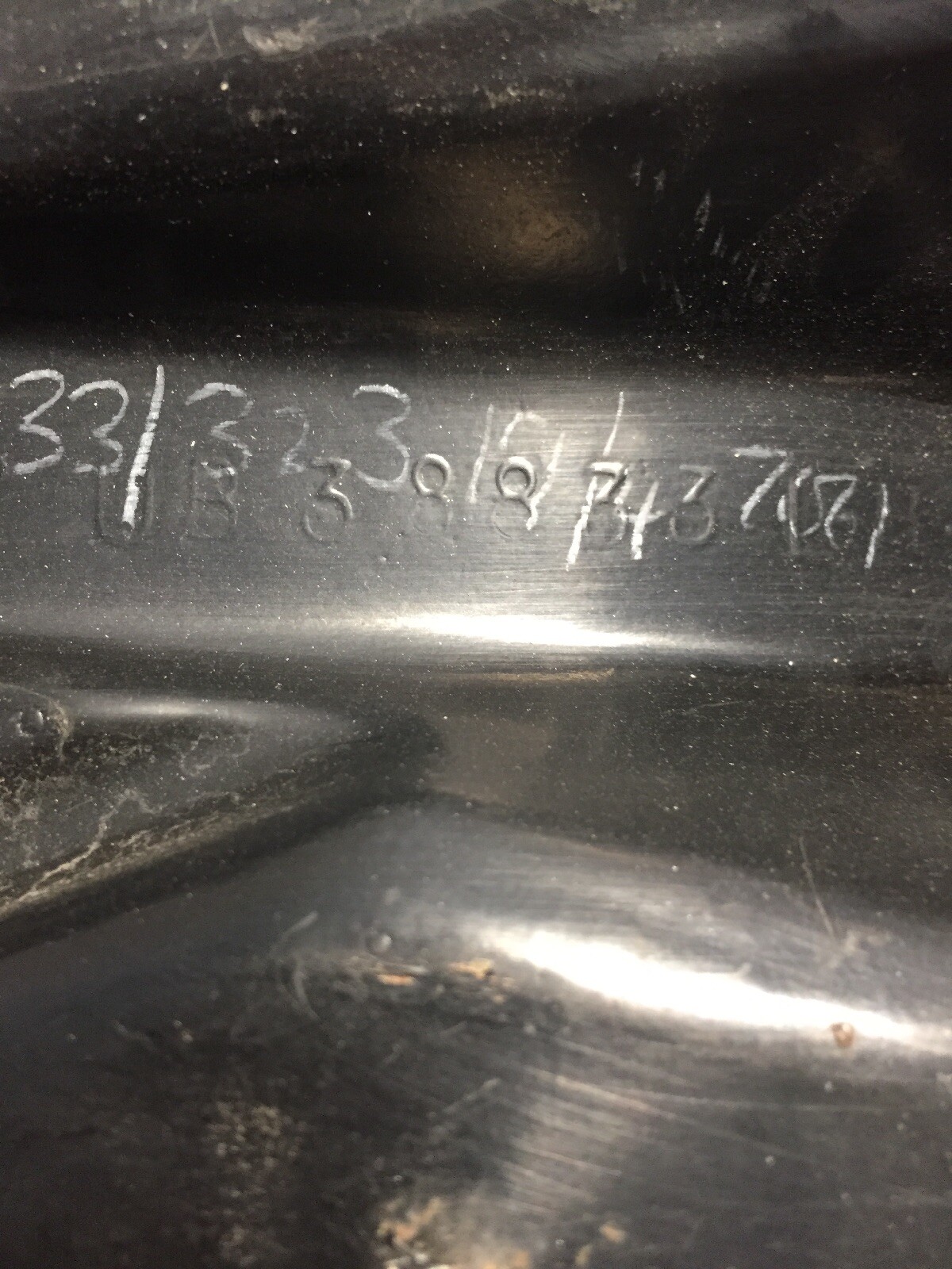 1991 91 Bentley - Trunk Hinge Cover Pair Left & Right
