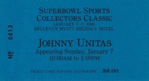 Johnny Unitas autographed signed auto Baltimore Colts 11x14 art print framed JSA - Image 2 of 2