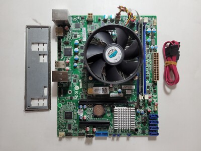 TYAN S5547 Motherboard w/Pentium, 4GB RAM, IO Shield *READ #0099