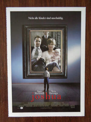 Filmplakatkarte / moviepostercard  Joshua  Sam Rockwell