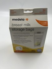 Medela Breast Milk Storage Bags 6 Ounce 50 Count New 