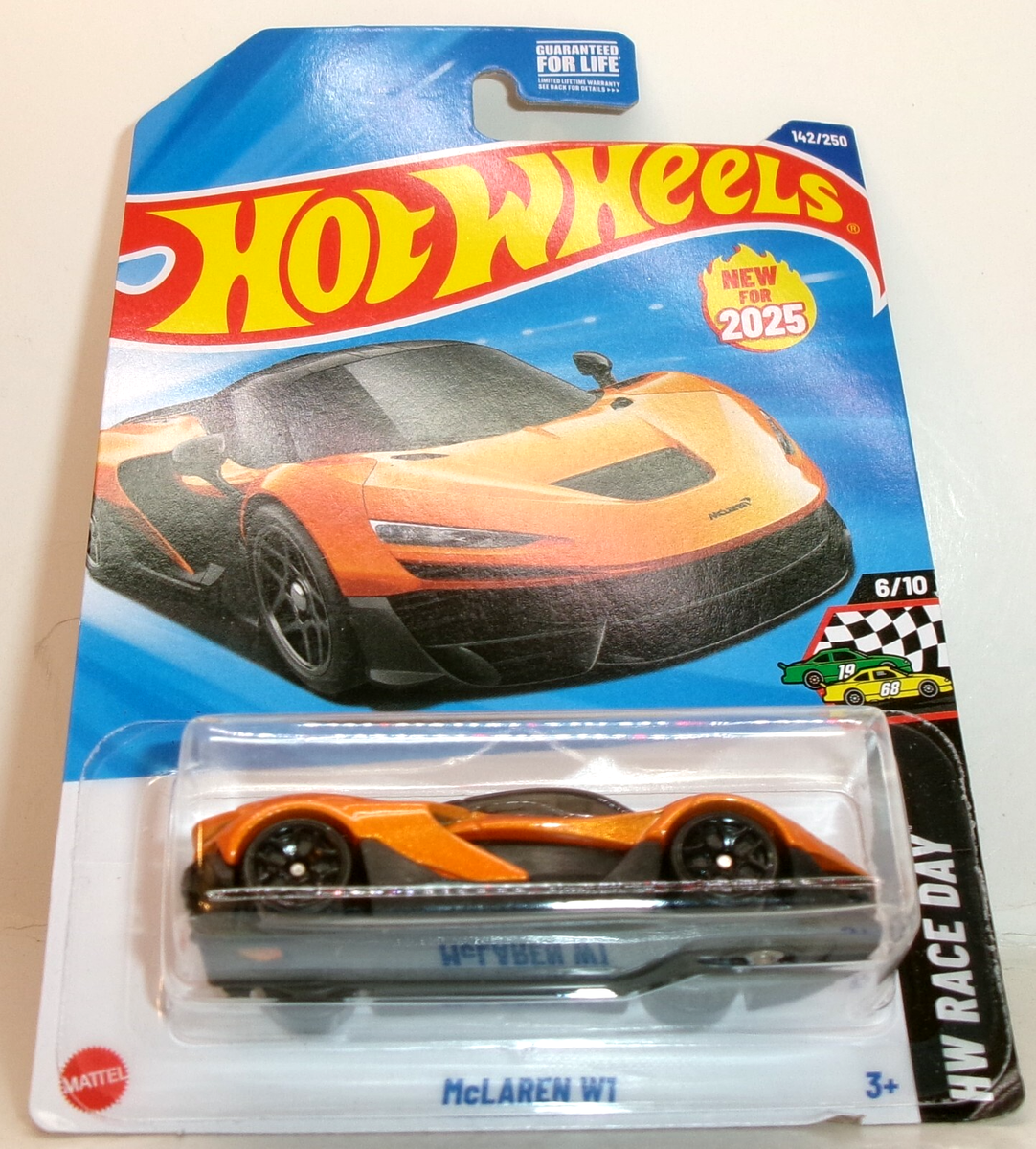 Hot Wheels - McLaren F1 - Factory Fresh 4/10 - HCT93 - Short Card - Ryu 's Rides - zwart - Mattel 2022 Hot Wheels - McLaren F1 - Factory Fresh 4/10 - HCT93 - Short Card - Ryu 's Rides - zwart - Mattel 2022