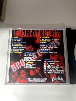 Cuban Link Broken Chains CLK Rare Bronx Mixtape Big Pun Promo Mix