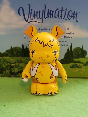 DISNEY VINYLMATION Park - 3'' Urban Redux Set 2 Yellow Wooly Mammoth Non Variant