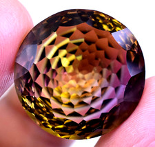 Flawless Natural Bi-Color Ametrine 24.75 Ct R...