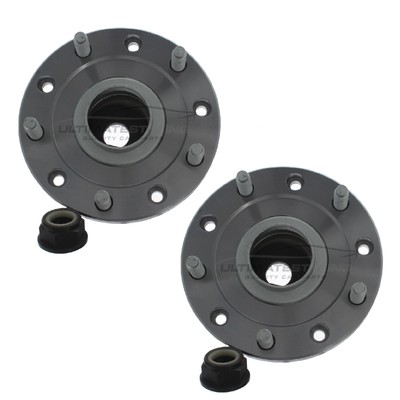 Rear Wheel Bearing Hubs ABS Ford Transit Mk7 Chassis Cab 2006-2014 45mm 1 Pair