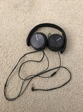 Sony MDR-ZX110 on ear black swivel headphones