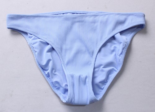 Aerie Damen gerippt klassisch niedrig geschnitten Bikinihose BL1 Ocean Sky Medium Neu mit Etikett