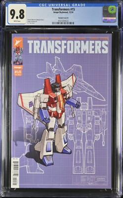 TRANSFORMERS #15 Cvr D 1:25 Image Comics 2024 Skybound CGC 9.8 FREE SHIPPING