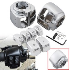 Billet Aluminum Chrome Switch Housing Cover &...