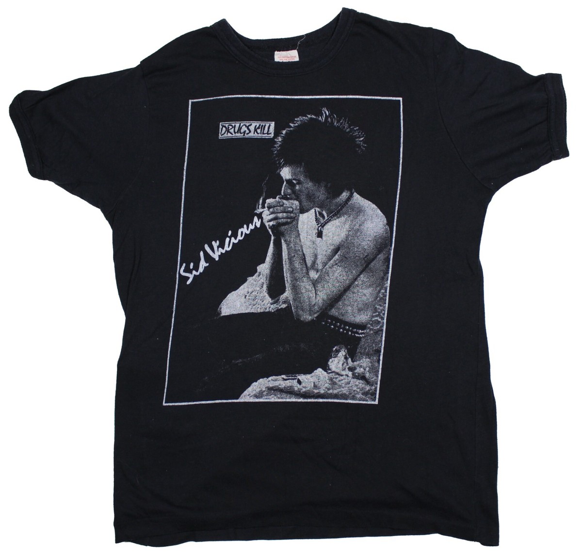 Sid Vicious - Drugs Kill Vintage T-Shirt from Drug Awareness