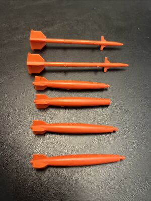 Galoob A Team Interceptor Jet Missile Accessories Part Lot