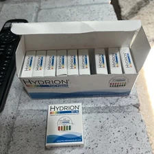 10pk Rolls Hydrion Test Papers exp 02/24