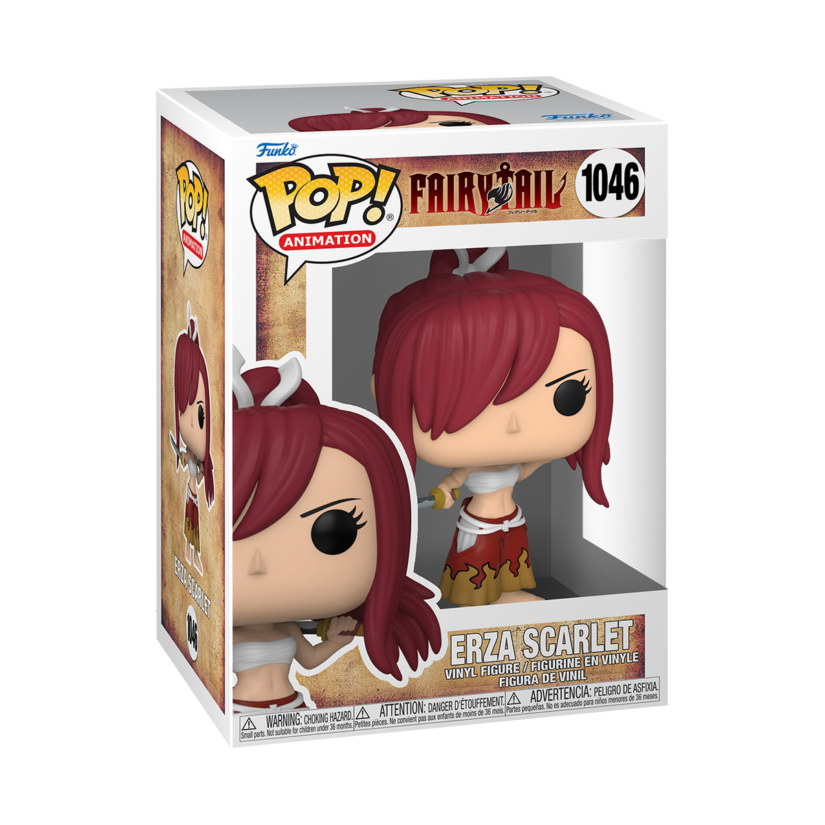 Funko Pop! Animation: Fairy Tail - Erza Scarlet Vinyl Figure | eBay