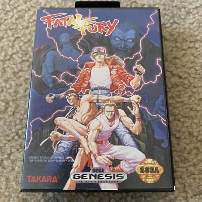 Fatal Fury (Sega Genesis, 1993) SEGA - Tested & Authentic - No