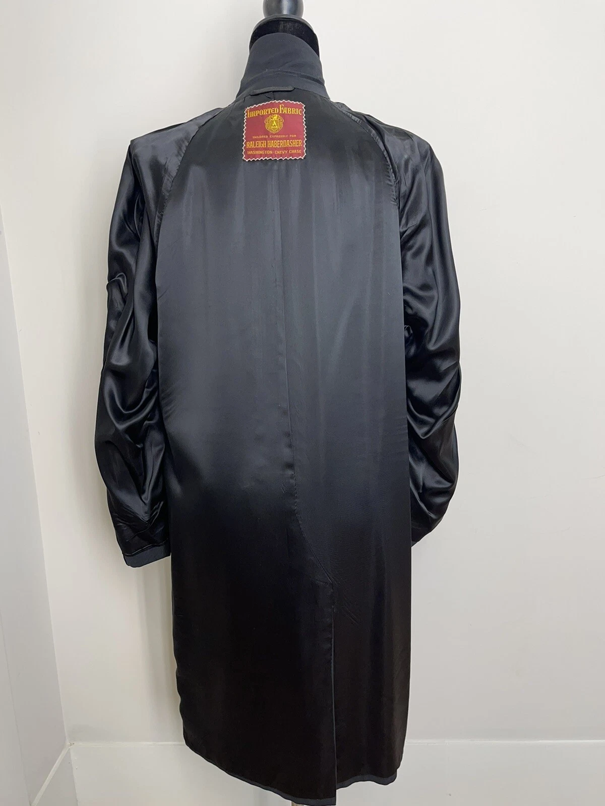 VTG 1950's Raleigh Haberdasher Washington Chevy Chase Coat M ~43-44 Amalgameted image 5