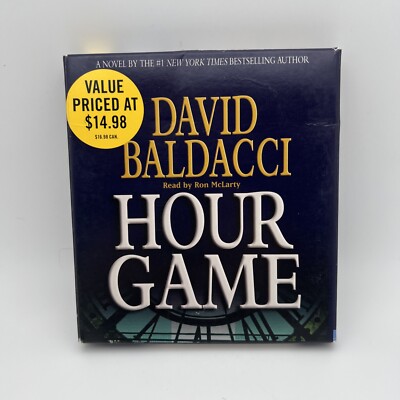 King and Maxwell Ser.: Hour Game by David Baldacci on 5 CD Audio Book DR1