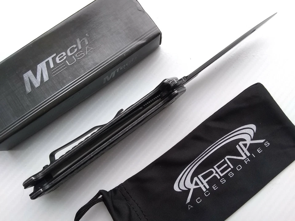 Navaja de bolsillo Star Wars Jedi Lightsaber Mandalorian Joker hoja daga punta EDC Foto 4 de 4