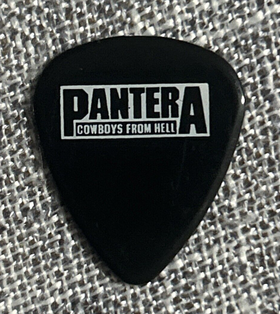 Pantera Dimebag Darrell Abbott Vintage Guitar Pick - 1990 Cowboys from Hell Tour