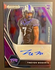 2021 Panini Prizm Draft Picks Trevon Moehrig #DPA-TRM Autograph