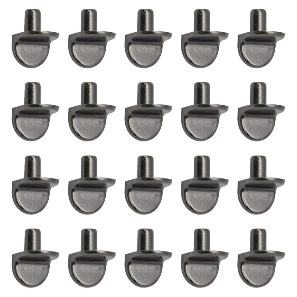 50Pcs 5mm L-Shaped Shelf Support Pegs for Cabinet Shelves - Durable Shelf Pins-image
